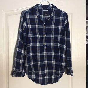 Blue flannel
